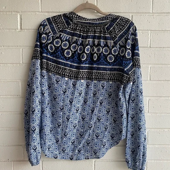 Veronica Beard Crimson Boho Blouse - Picture 4 of 7